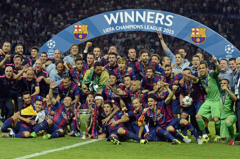 Barcelona Champions League Winners