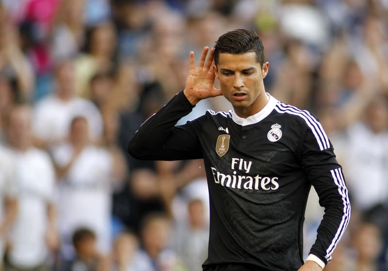 Cristiano Ronaldo celebration