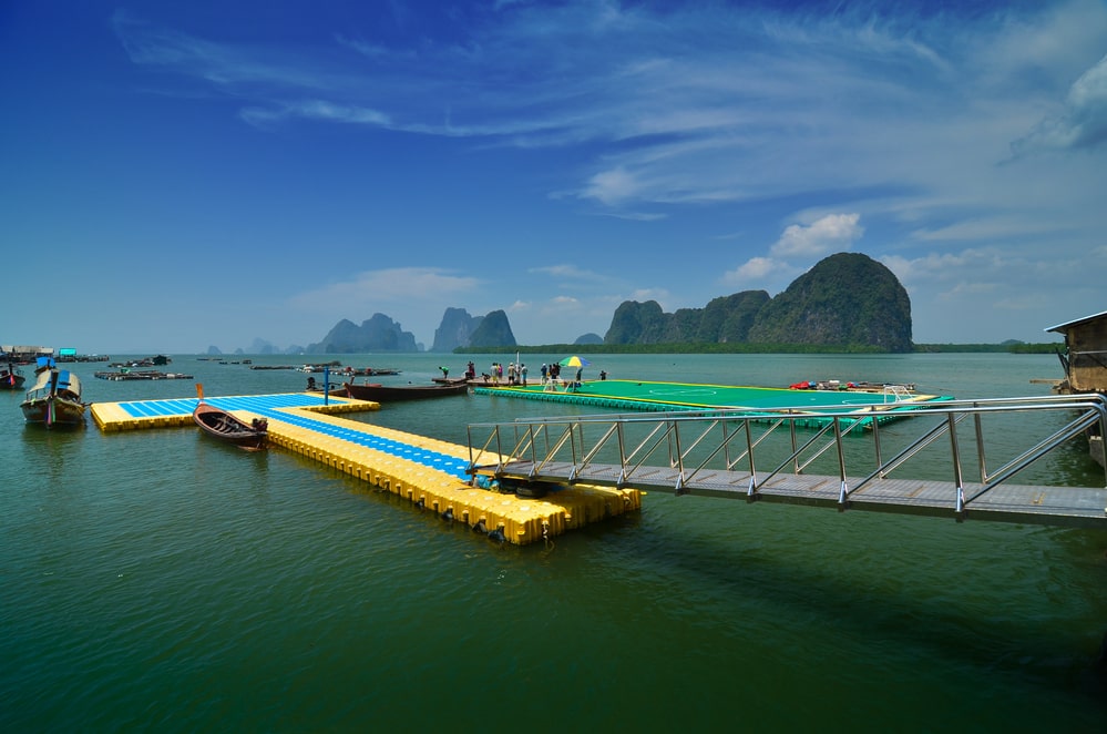 Floating Pitch, Kho Panyee, Thailand