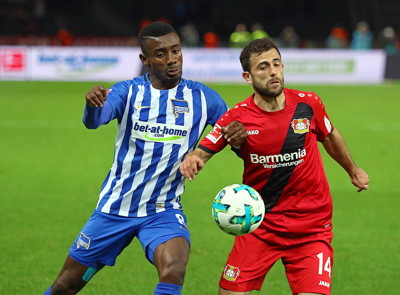 gambling sponsor on hertha berlin in bundesliga