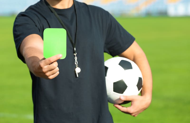 Green Card in Soccer