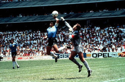 maradona hand of god