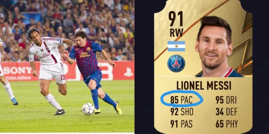 Messi FIFA Rating