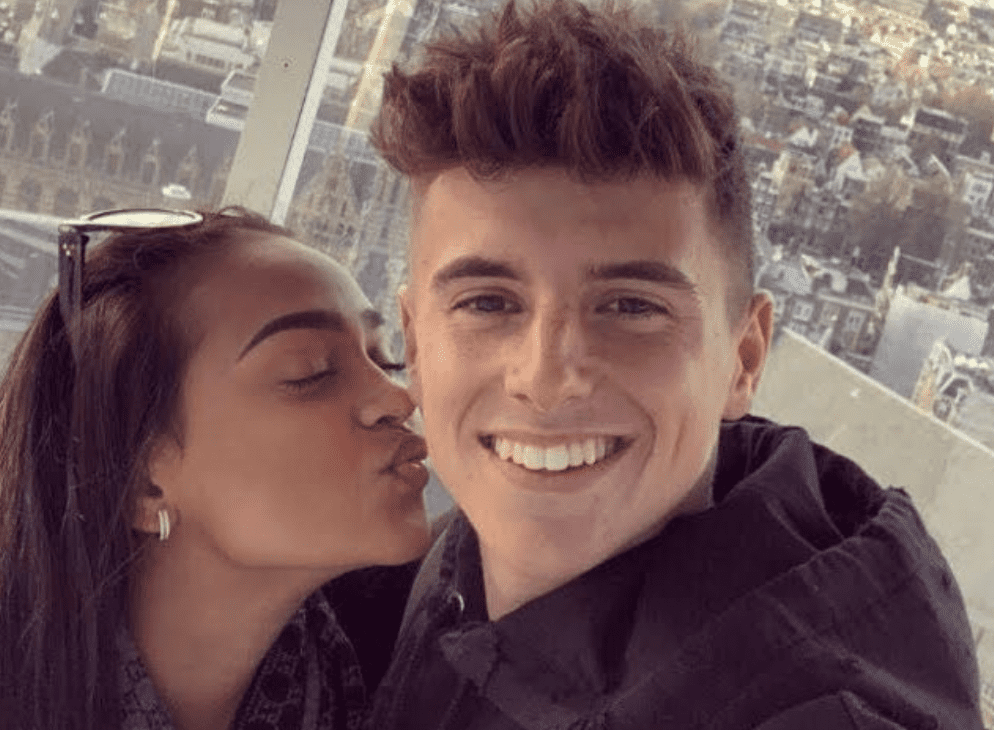 Mason Mount and Chloe Wealleans-Watts