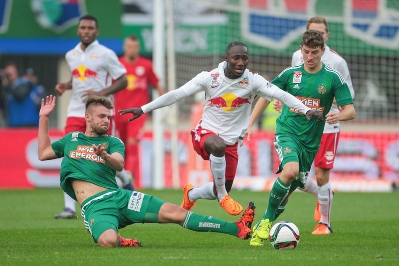 Red Bull Salzburg competes in the Austrian T-Mobile Bundesliga