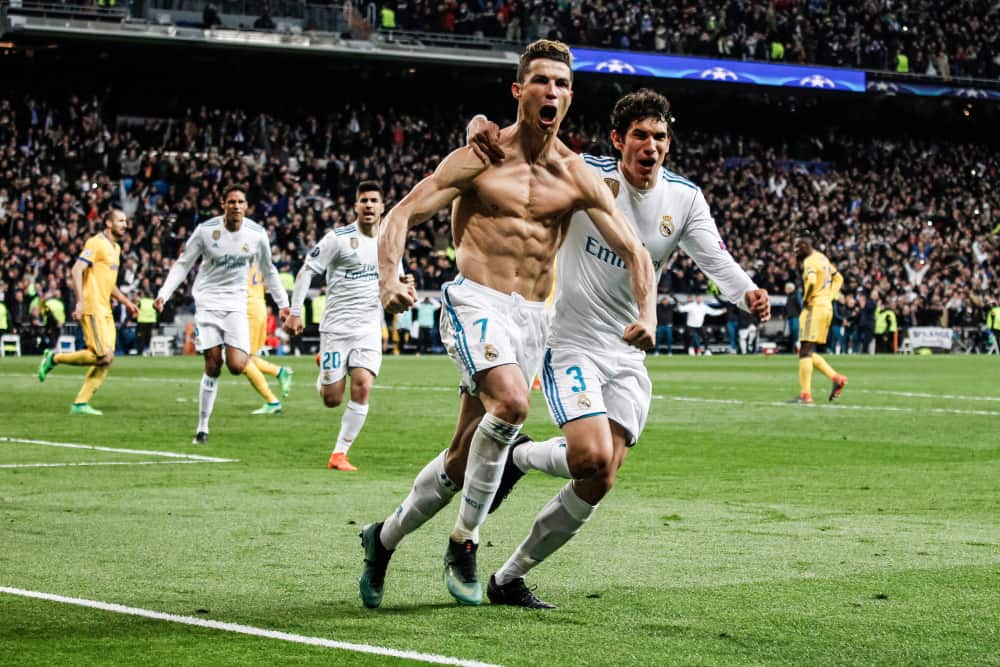 Ronaldo Shirtless