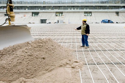 Undersoil Heating in Football