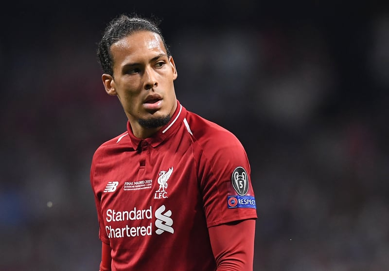 van dijk playing for liverpool