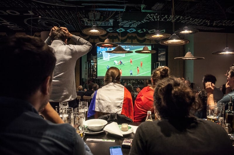 World Cup in a Bar